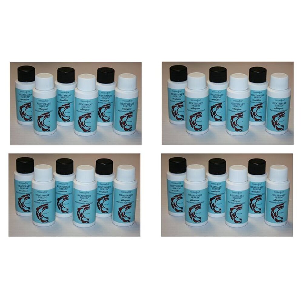 Thermafuse HeatSmart Serum Shampoo & Conditioner 1oz (Pack of 12) 1 set